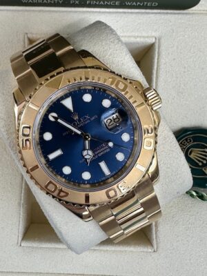 ROLEX YACHTMASTER 2025 ROLEX SERVICE YELLOW GOLD 40MM