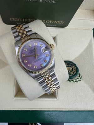 Rolex Datejust 31mm Steel and Yellow Gold