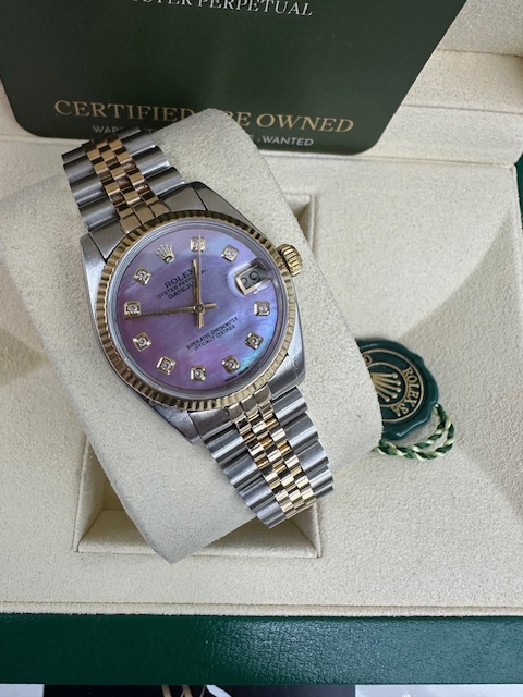 Rolex Datejust 31mm Steel and Yellow Gold