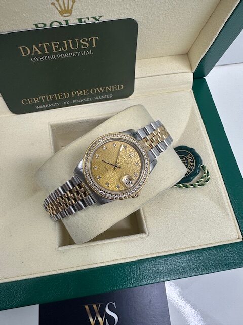 DATEJUST 31MM MID SIZE STEEL AND 18K GOLD