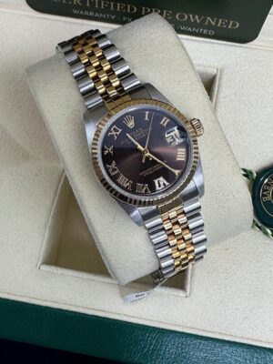 DATEJUST 31MM  STEEL AND 18K GOLD