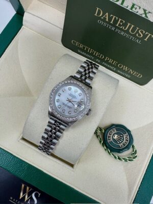 LADIES  26MM  BOX AND CERTIFICATES