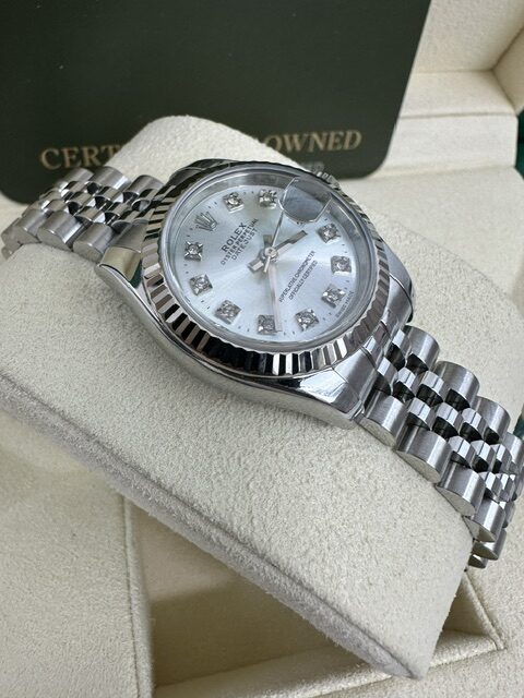 DATEJUST  179174 26MM  STEEL  BOX AND PAPERS