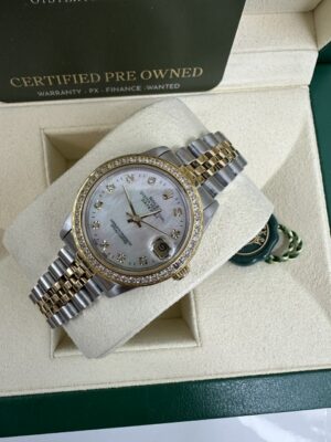 DATEJUST 31MM  STEEL AND 18K GOLD