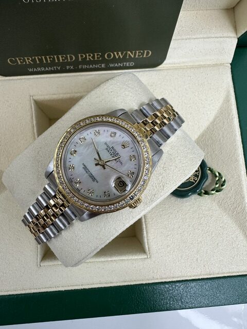 DATEJUST 31MM  STEEL AND 18K GOLD