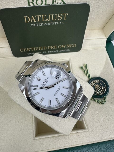 ROLEX  2024 DATEJUST  41MM BOX AND PAPERS