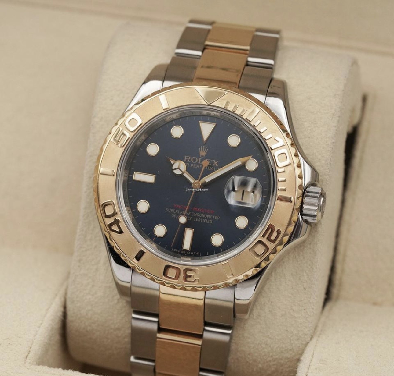 ROLEX YACHTMASTER 16623 40MM BOX AND PAPERS