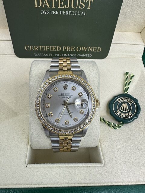 DATEJUST 36MM STEEL AND 18K