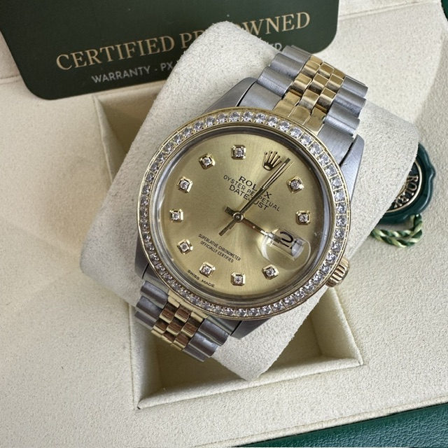 Rolex Datejust 36mm Steel and Yellow Gold