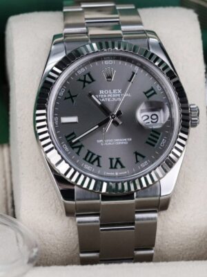 ROLEX 2023 WIMBLEDON DATEJUST 41MM BOX AND PAPERS