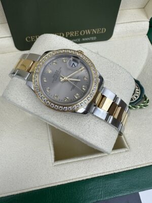 DATEJUST 178243 MIDSIZE 31MM BI METAL BOX AND PAPERS