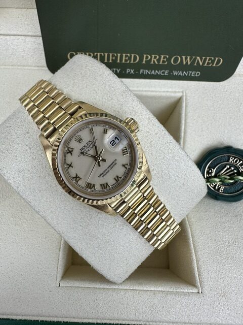 ROLEX DATEJUST LADIES 18K , 69178