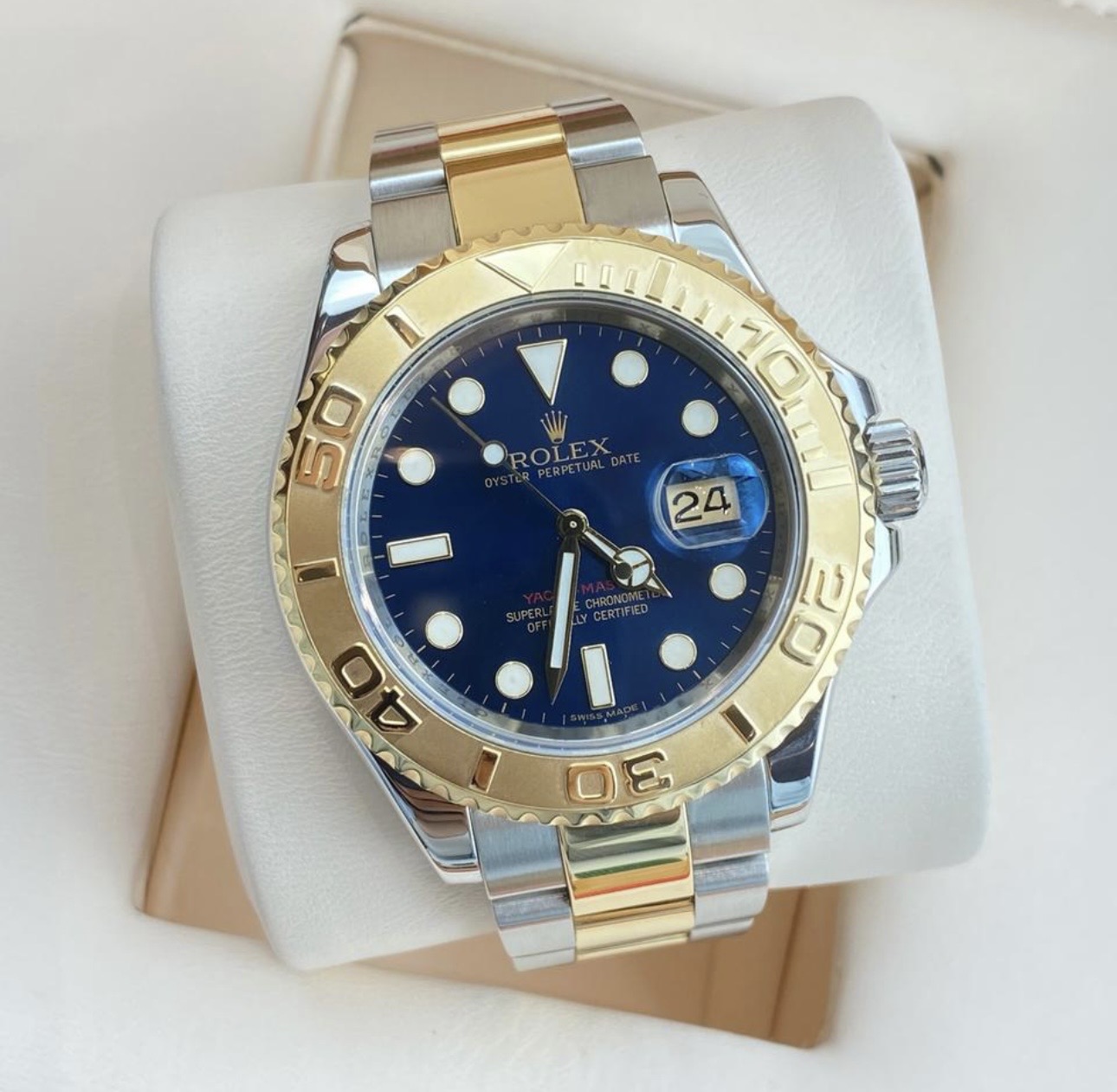 ROLEX YACHTMASTER 16623 40MM BOX AND PAPERS