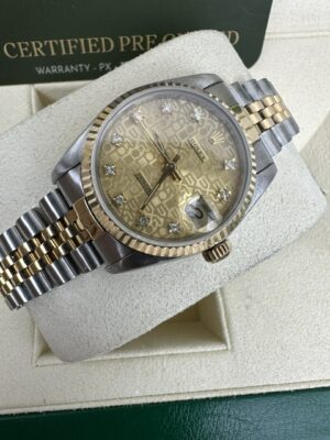 DATEJUST 31MM MID SIZE STEEL AND 18K GOLD
