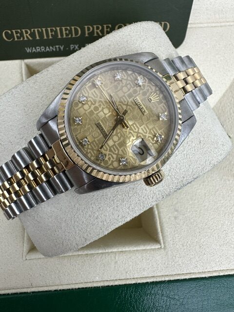 DATEJUST 31MM MID SIZE STEEL AND 18K GOLD
