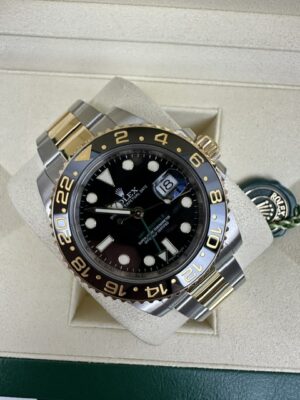 ROLEX GMT II 116713LN 40MM BOX AND PAPERWORK