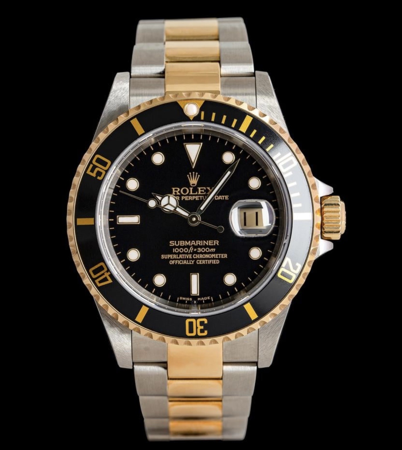 Rolex Submariner 16613LN 18K AND STEEL