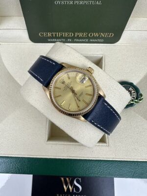 ROLEX 18K YELLOW GOLD DATEJUST 31MM