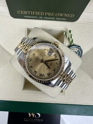 DATEJUST 116233 36MM BOX AND PAPERWORK